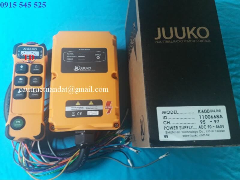 Remote điều khiển từ xa 6 nút hiệu Juuko